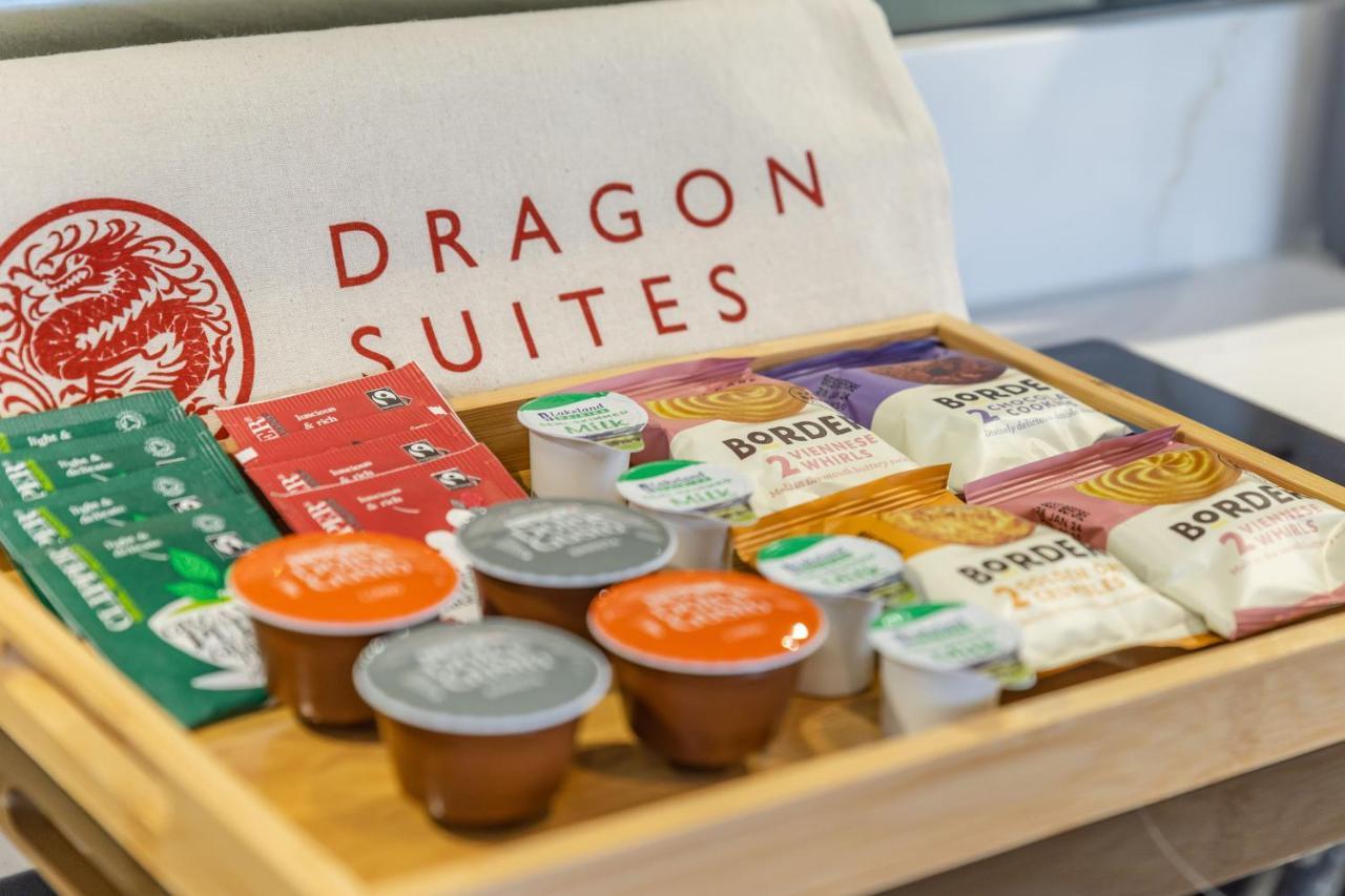 Dragon Suites - Ladon Suite - 2 Bed City Centre Luxury Apartment Edynburg Zewnętrze zdjęcie